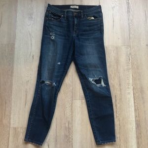 MADEWELL 9” high riser skinny skinny jean